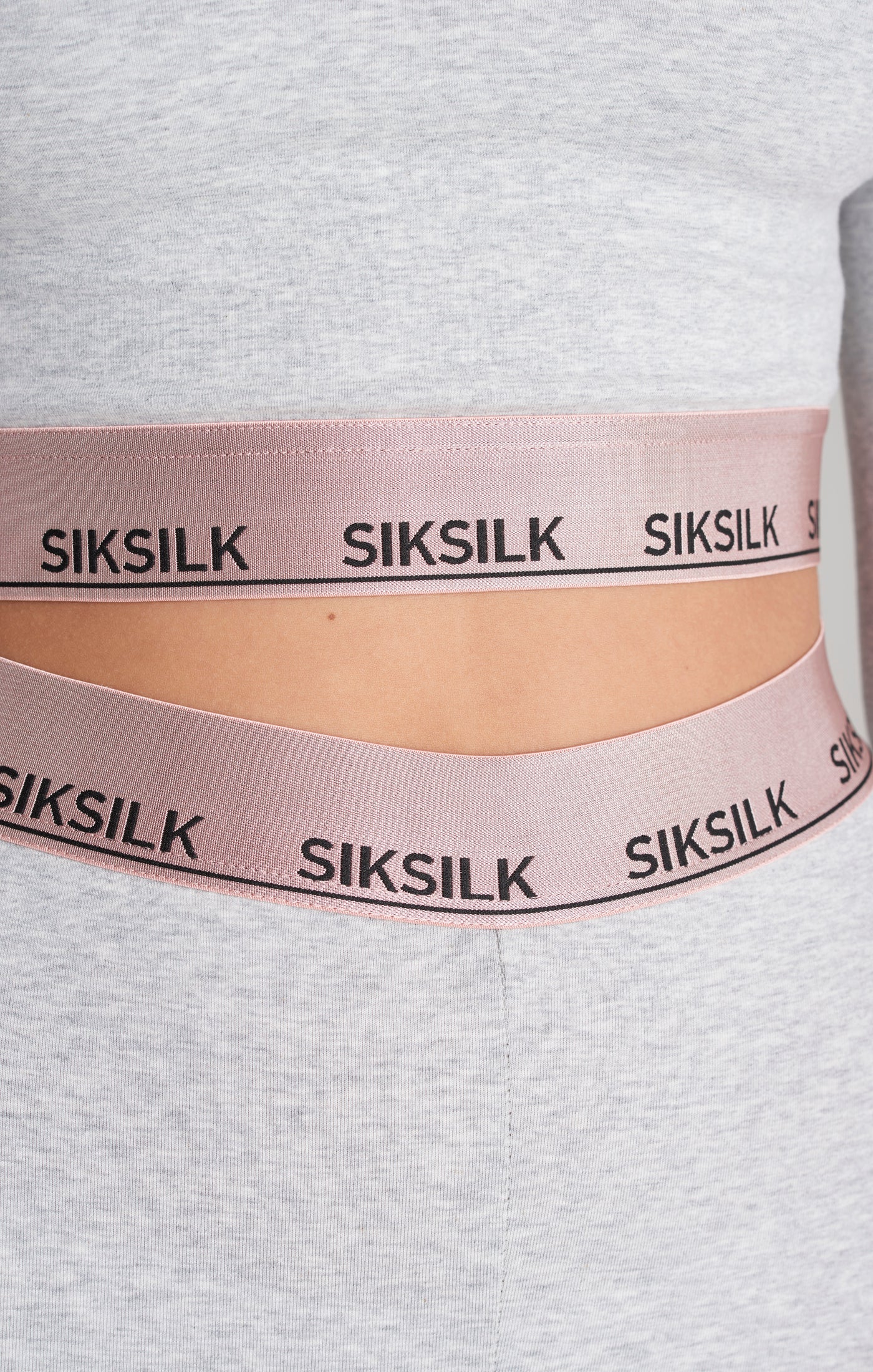 SikSilk Roseate Leggings - Grey Marl (2)