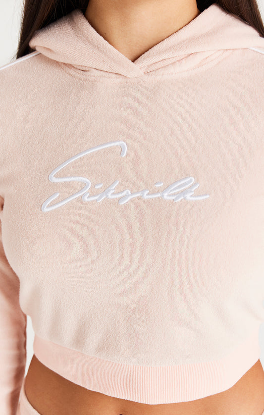 SikSilk Signature T-Shirt-Kapuze - Rosa