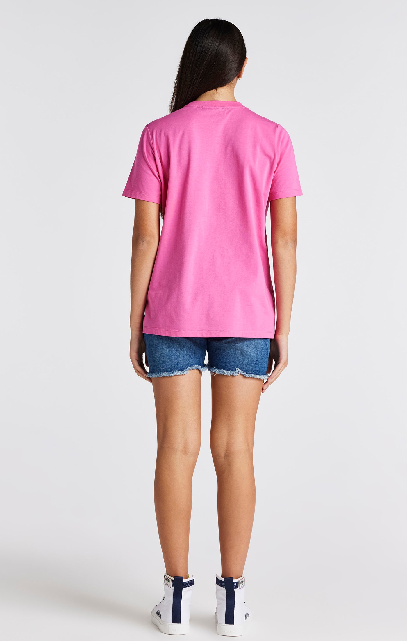 Girls Pink Branded T-Shirt (4)