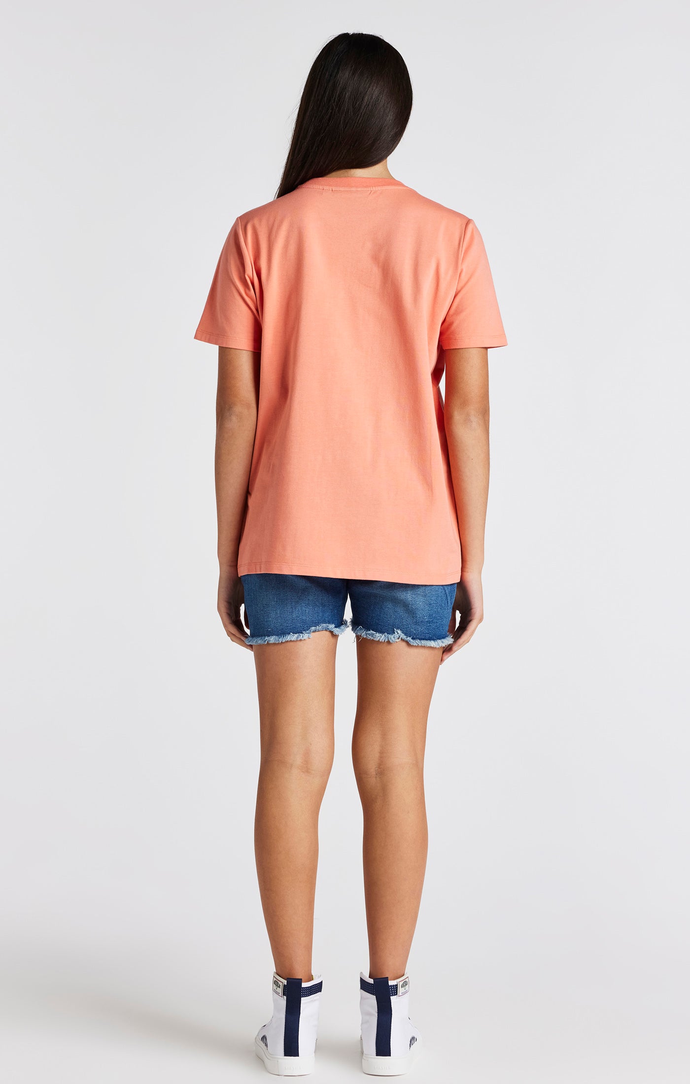 Girls Coral Branded T-Shirt (4)