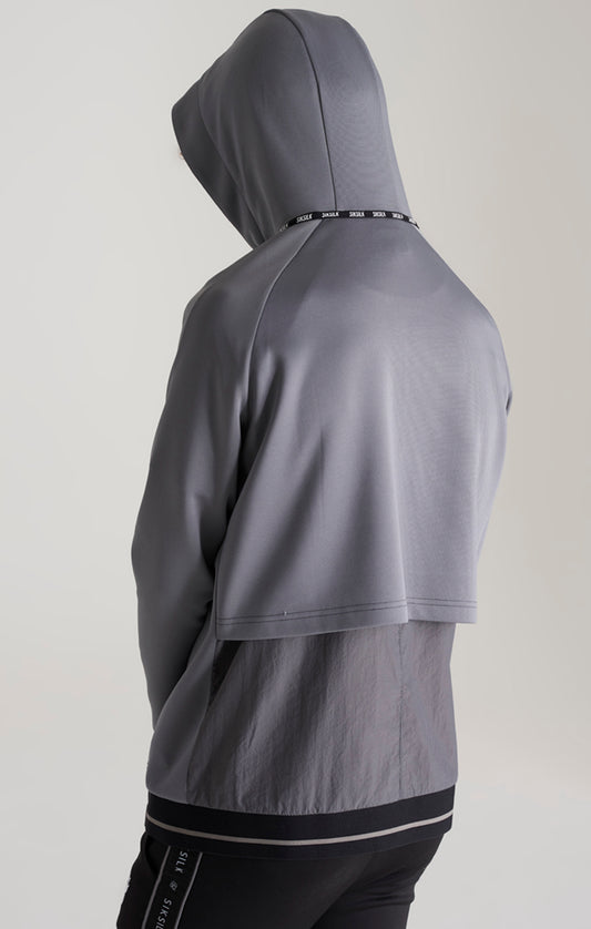 SikSilk Fusion Zip Through - Grey