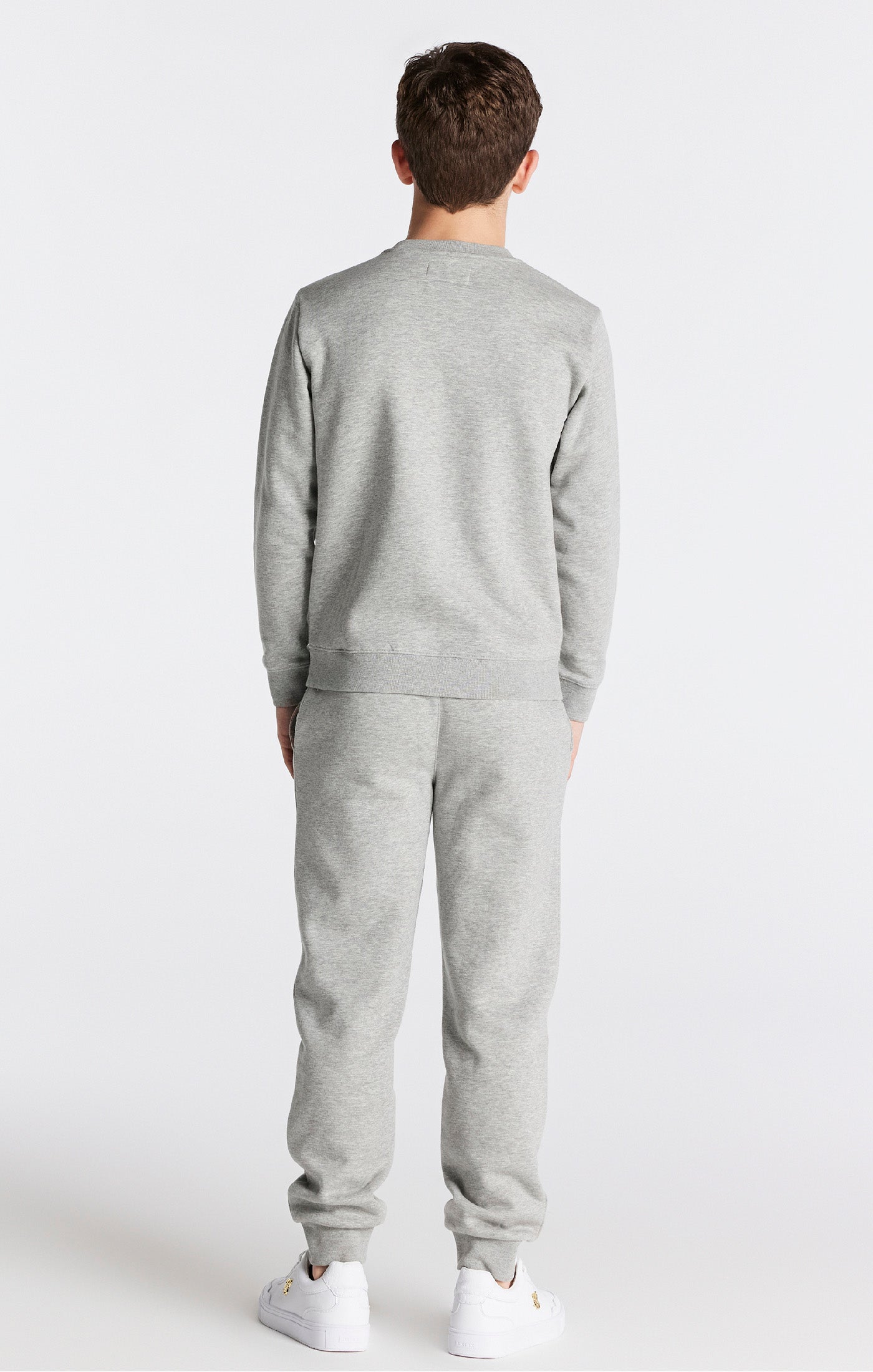 Graumeliertes Essentials Sweatshirt für Jungen (4)