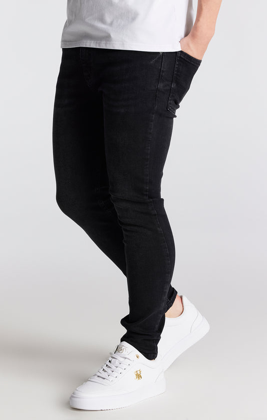 Schwarze Essentielle Skinny Denim Jeans für Jungen