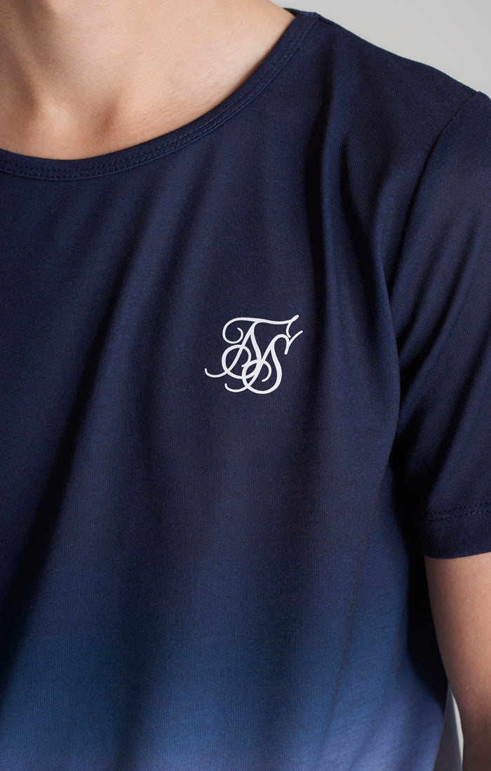 Boys Navy Fade T-Shirt (1)