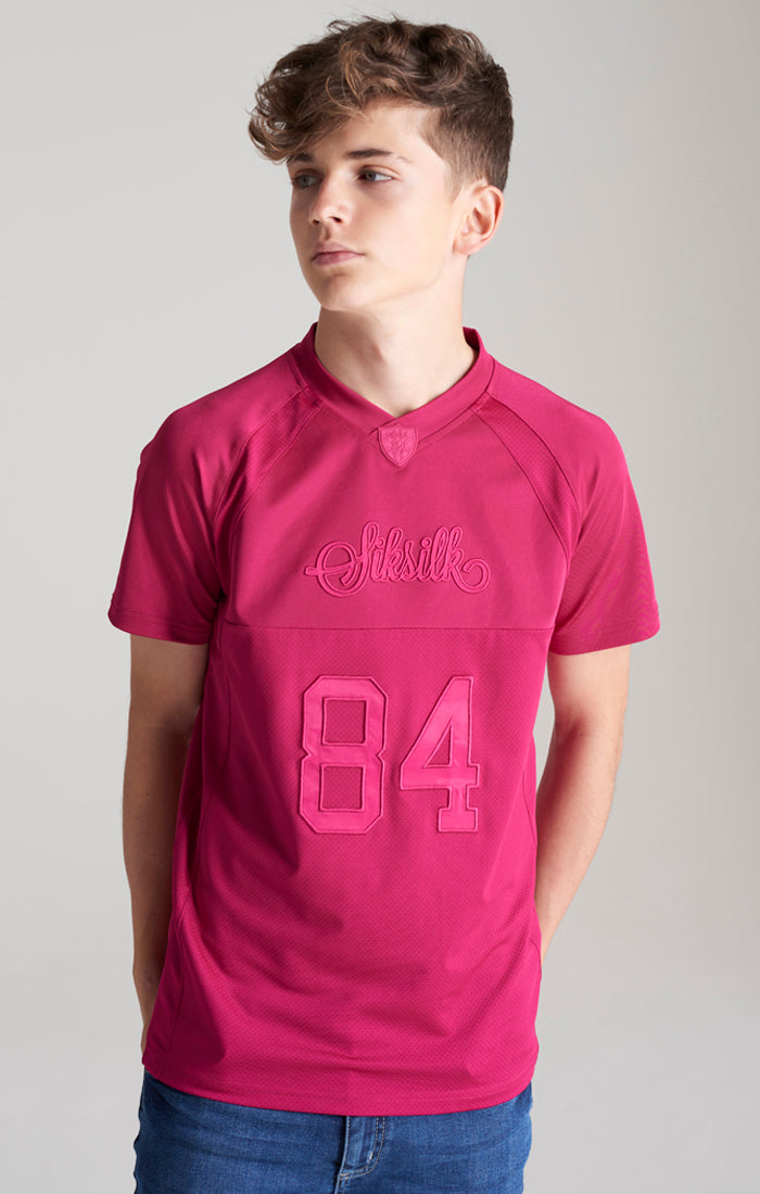 SikSilk Retro Sport-T-Shirt - Rosa