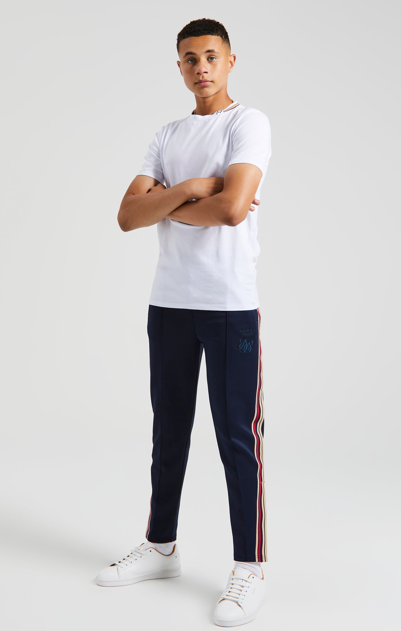 Messi X SikSilk Gym-T-Shirt - Weiß (3)