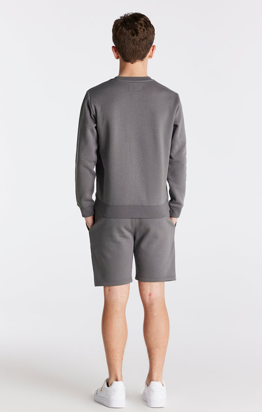 Graues Essentials Sweatshirt für Jungen
