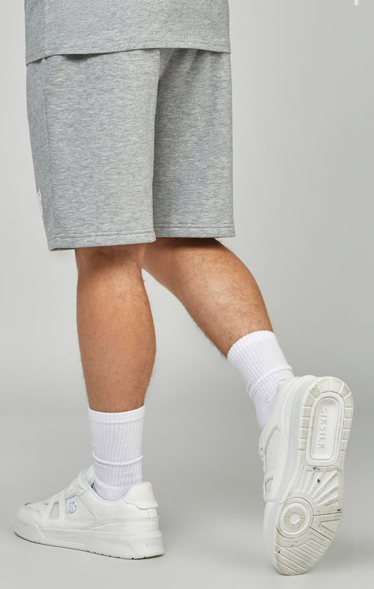 Graue Essentials Fleece-Shorts für Jungen