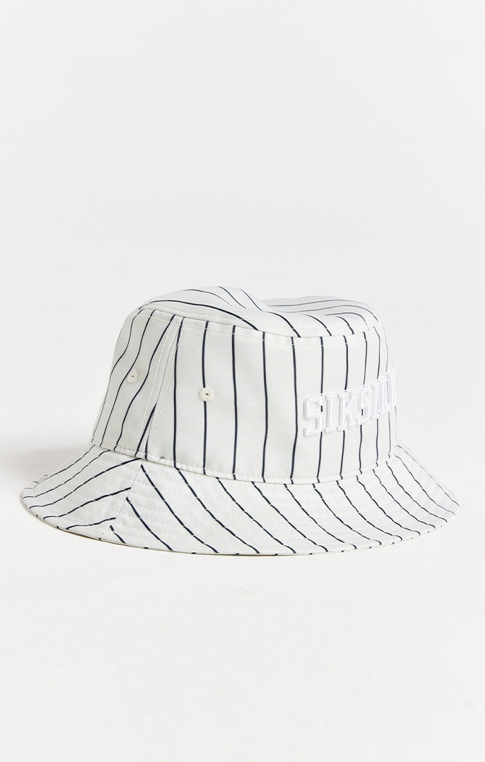 Ecru Space Jam x SikSilk Stripe Bucket Hat (1)