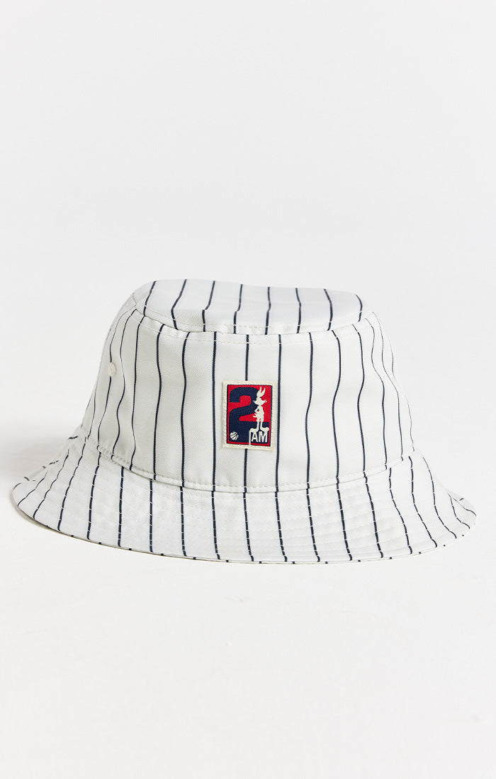 Ecru Space Jam x SikSilk Stripe Bucket Hat (2)
