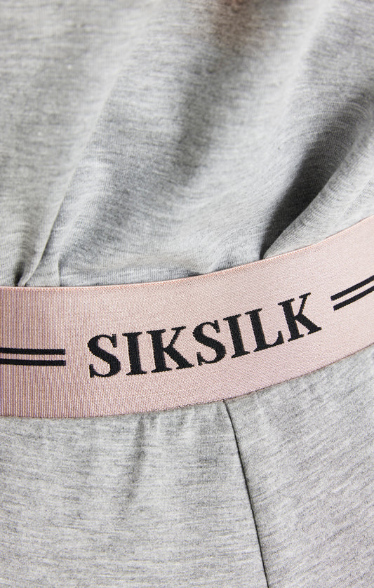 SikSilk Supremacy Trainingshose – Grau meliert