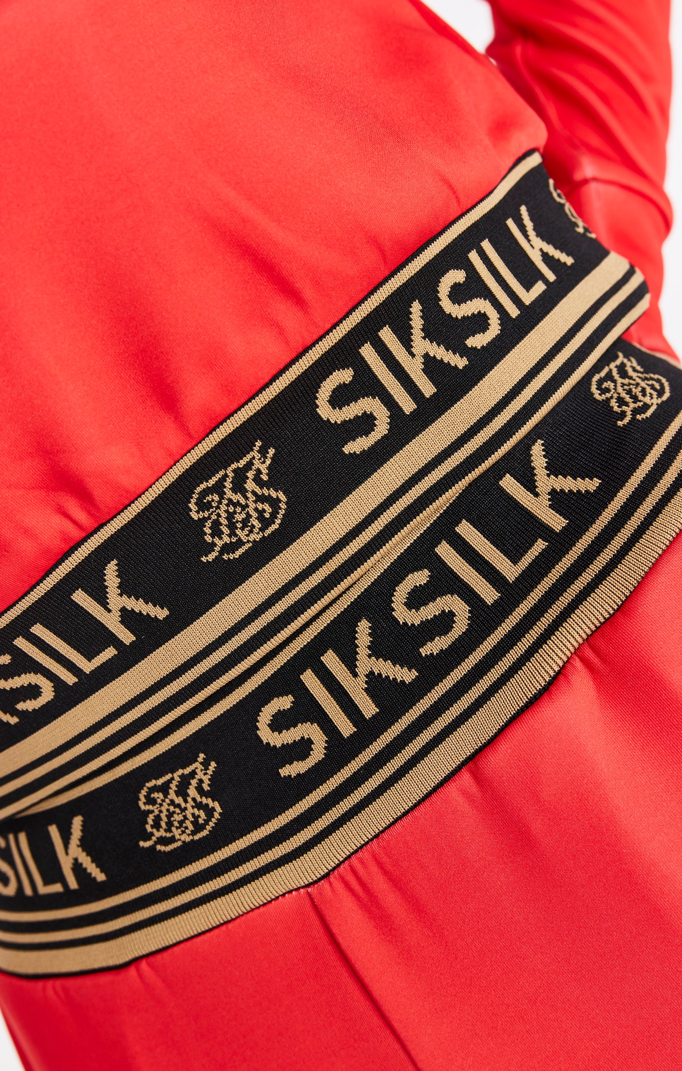SikSilk Tape Track Pants - Black (7)