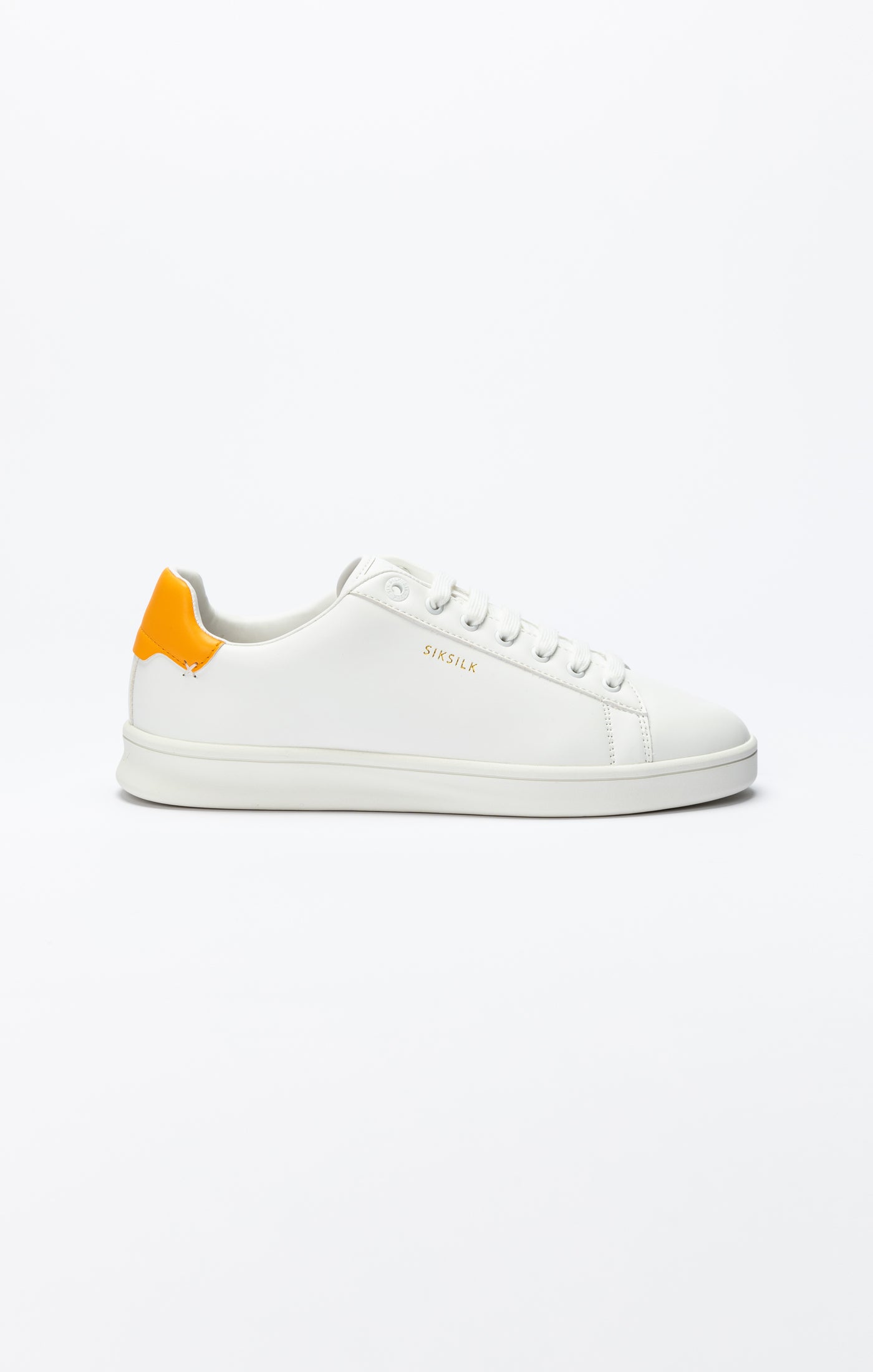 SikSilk Kimi Low Sneaker - Weiß, Orange &amp; Grün