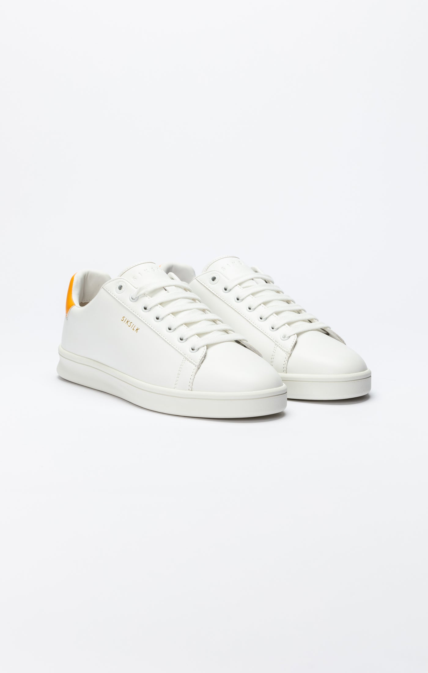 SikSilk Kimi Low Sneaker - Weiß, Orange &amp; Grün (3)