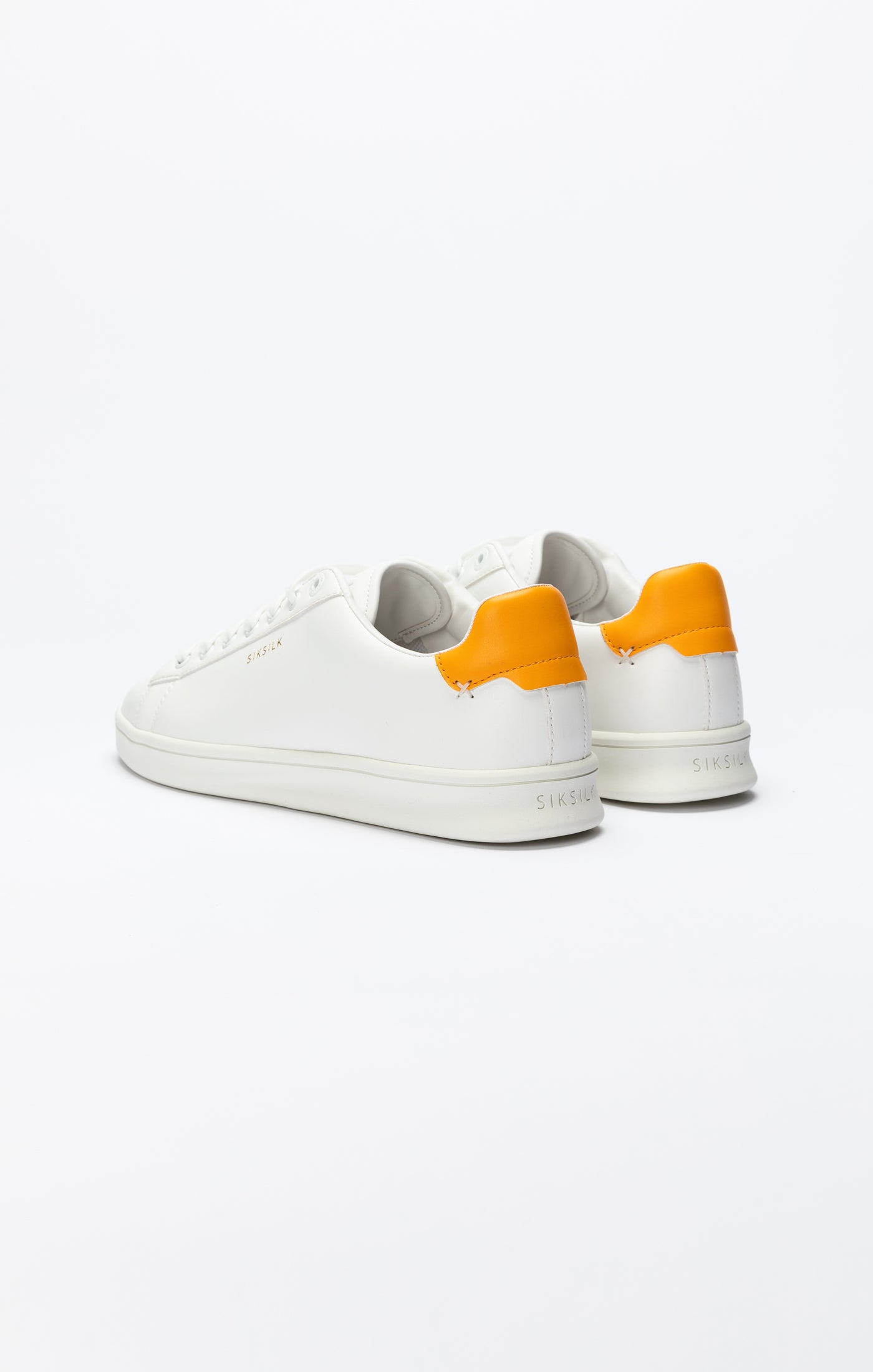SikSilk Kimi Low Sneaker - Weiß, Orange &amp; Grün (4)