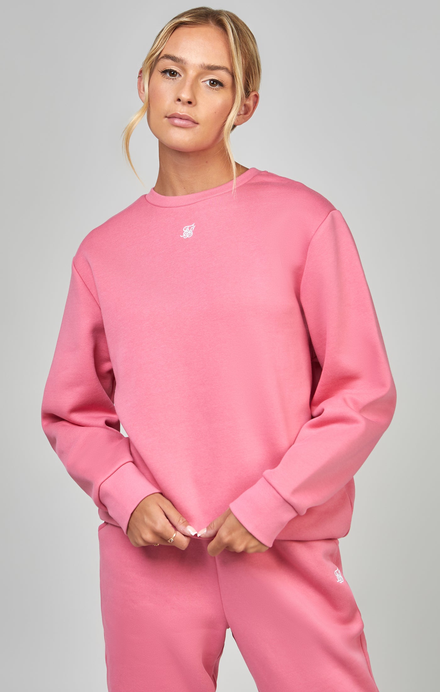 Rosafarbenes Essential Sweatshirt