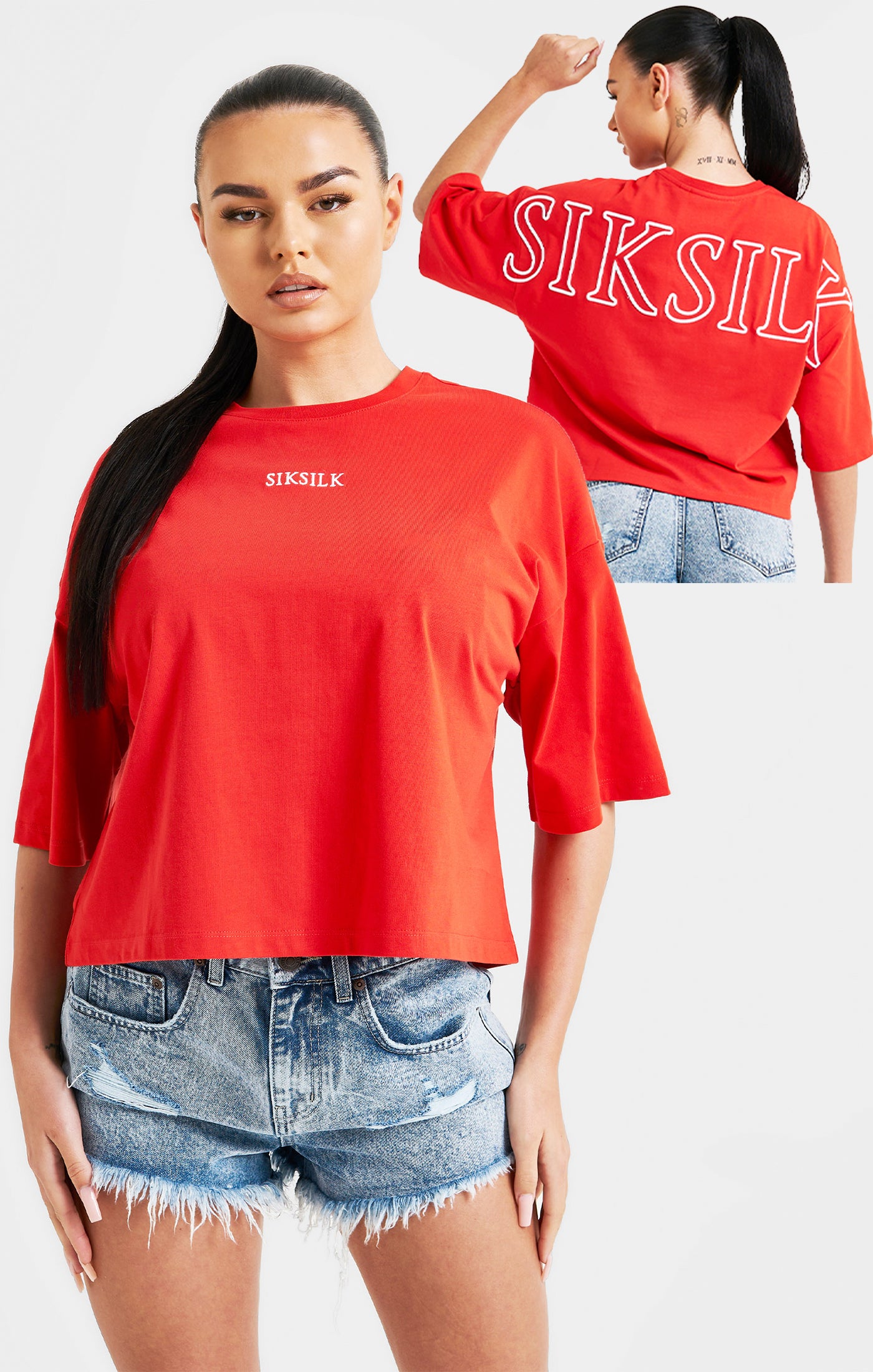 Red Branded Crop T-Shirt (1)