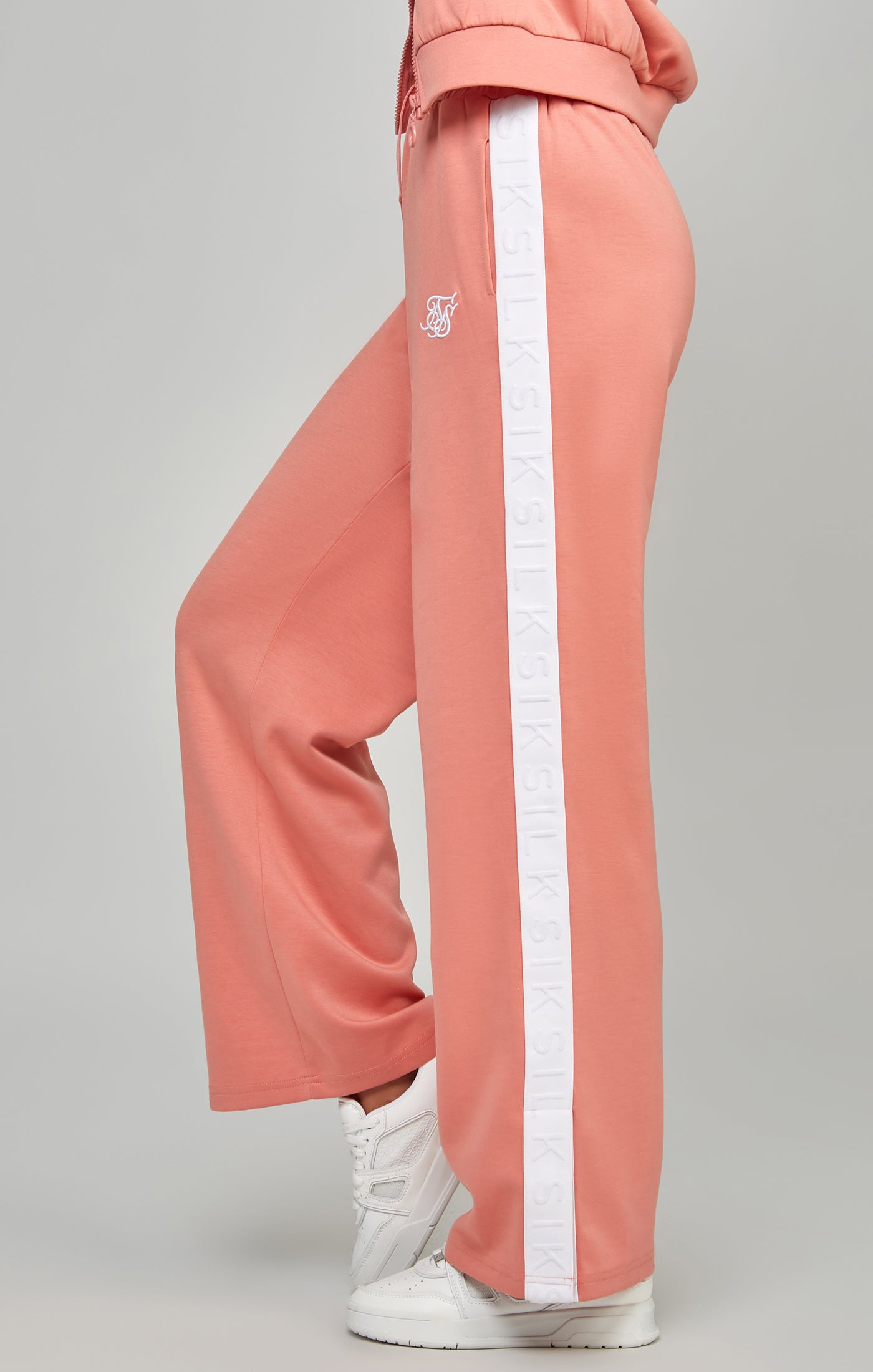 Coral Taped Wide Leg Pant (2)