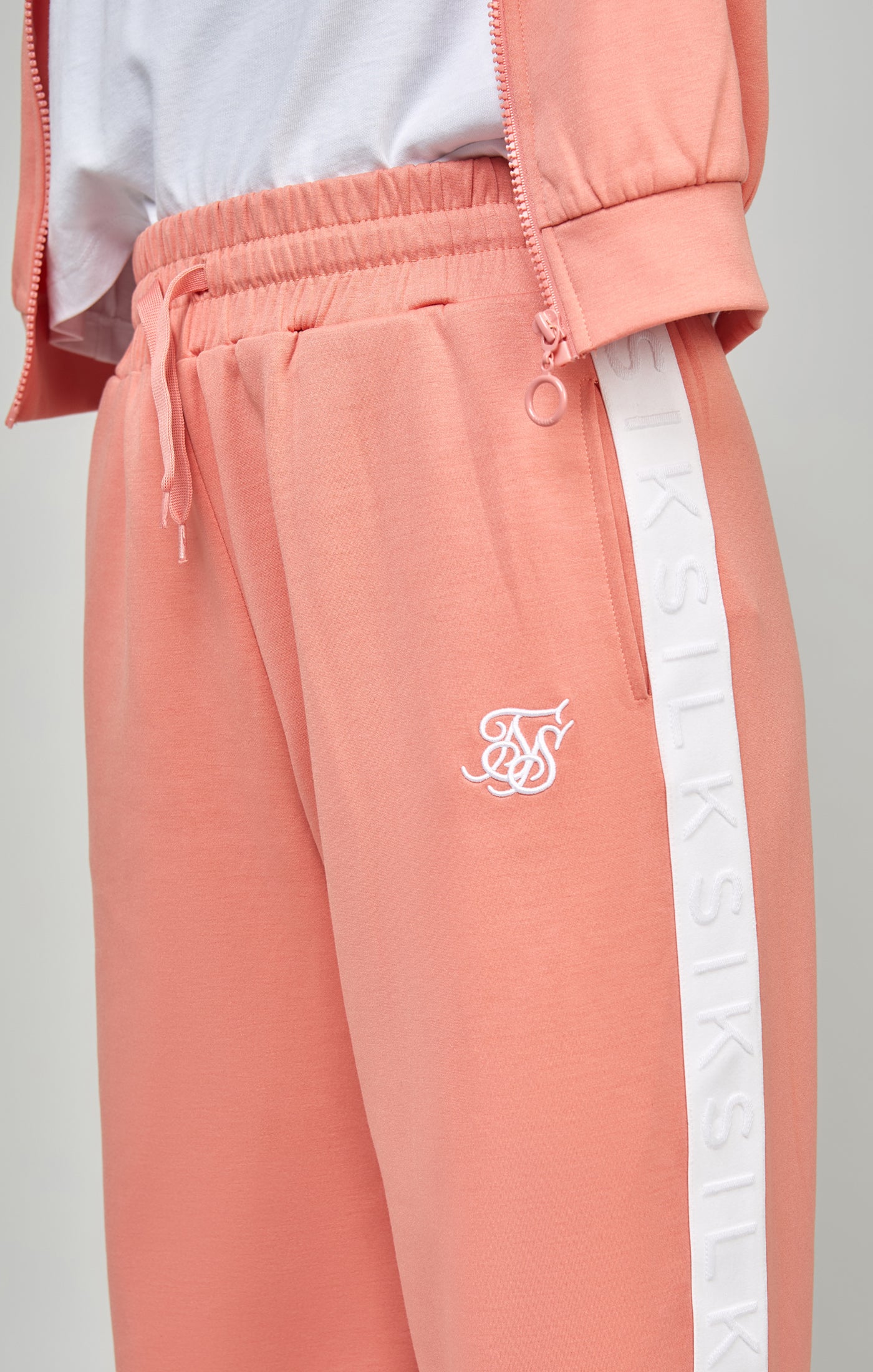 Coral Taped Wide Leg Pant (3)