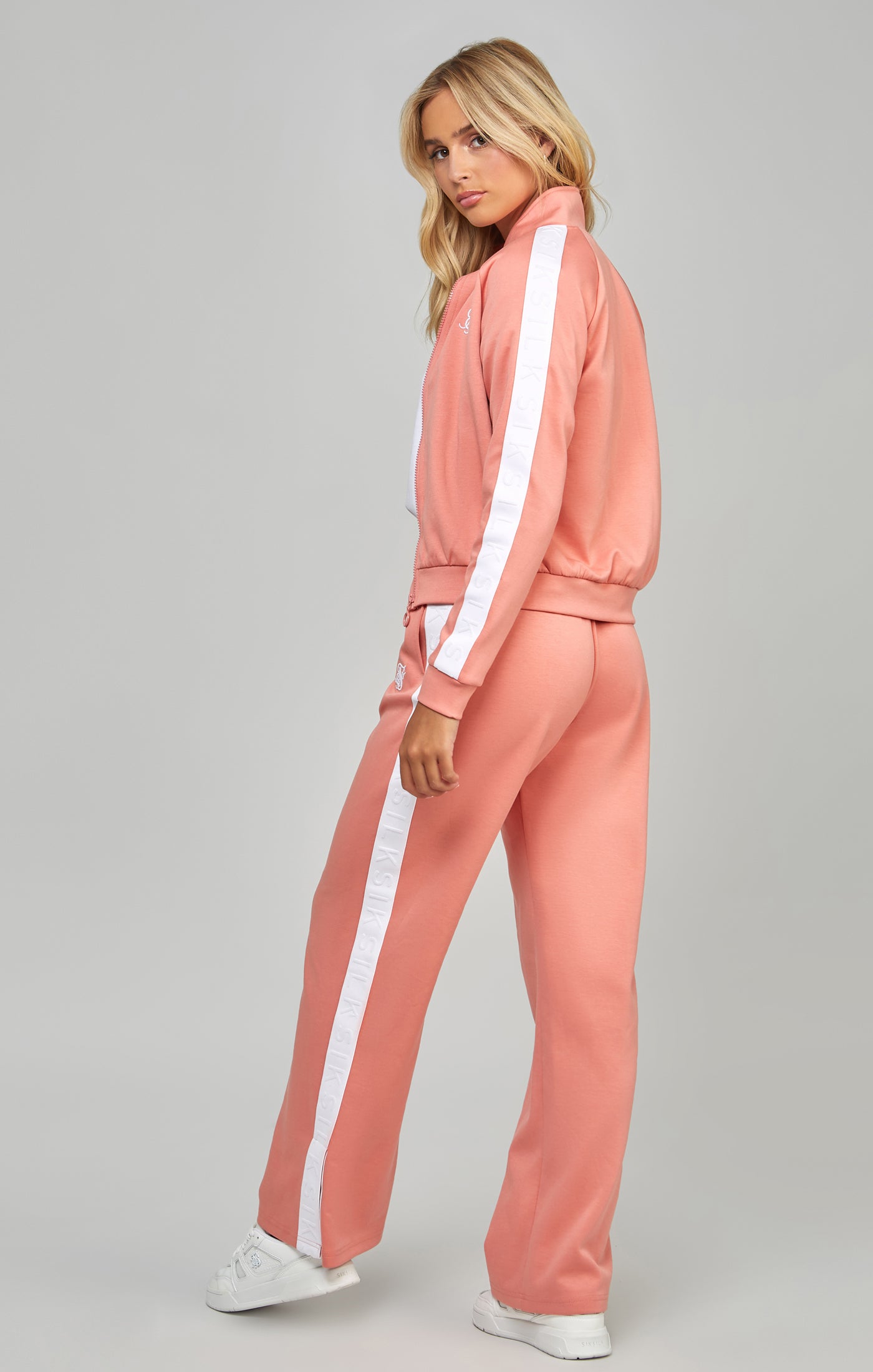 Coral Taped Wide Leg Pant (4)